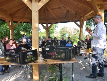 Ohlédnutí za podzimní slavností v komunitní zahradě.