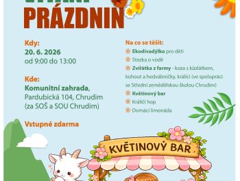Vítání prázdnin v komunitní zahradě